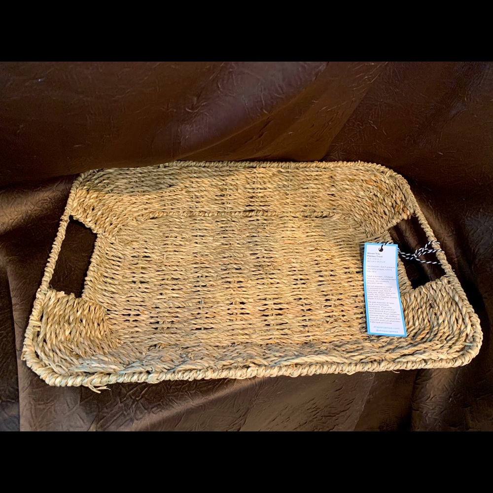 Draper James woven basket/tray NEW